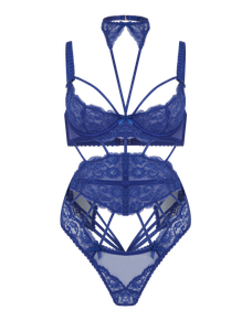 Joella Playsuit Cobalt | Agent Provocateur