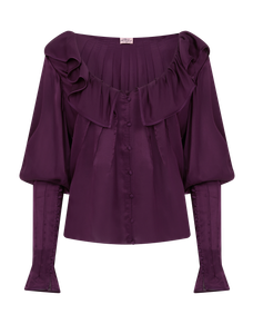 Suzane Top Plum | Agent Provocateur