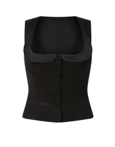 Julietta Waistcoat Black | Agent Provocateur