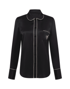Classic Pyjama Shirt Black | Agent Provocateur