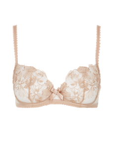Jayce Plunge Underwired Bra Praline | Agent Provocateur