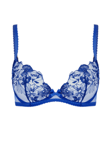Jayce Plunge Underwired Bra Cobalt | Agent Provocateur