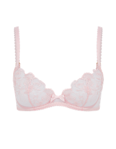 Jayce Plunge Underwired Bra Baby Pink | Agent Provocateur