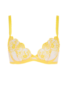 Jayce Plunge Underwired Bra Yellow | Agent Provocateur
