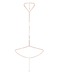 Bougie Bodychain Rose Gold/Crystal | Agent Provocateur