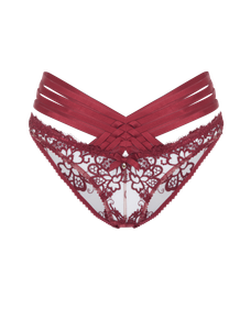 Dioni Full Brief Burgundy | Agent Provocateur