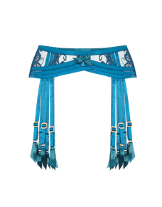 Dioni Suspender Petrol | Agent Provocateur