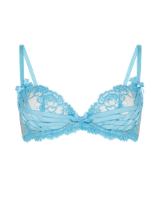 Dioni Plunge Underwired Bra Aqua | Agent Provocateur