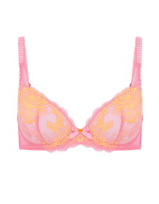 Yara Plunge Underwired Bra Pink | Agent Provocateur