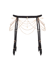 Jasmira Suspender  Black | Agent Provocateur