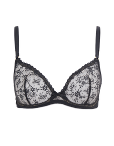 Malorey Full Cup Underwired Bra Black | Agent Provocateur