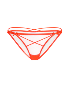 Zella Brief  Neon Orange/Sand | Agent Provocateur