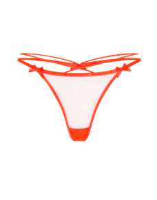 Zella Trixie Neon Orange/Sand | Agent Provocateur
