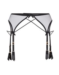 Zella Suspender Black | Agent Provocateur