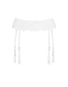 Maysie Suspender White | Agent Provocateur