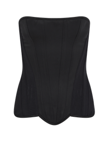 Scarlie Corset Black | Agent Provocateur