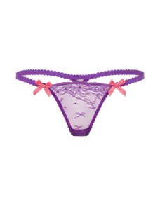 Isedora Thong Purple/Pink | Agent Provocateur