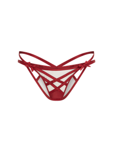 Briella Full Brief Burgundy | Agent Provocateur