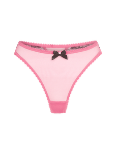 Yara 1 Thong Pink/Black | Agent Provocateur
