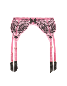 Yara 1 Suspender Pink/Black | Agent Provocateur