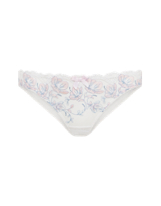 Winnette Full Brief  Baby Pink/White | Agent Provocateur