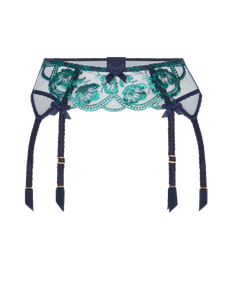 Winnette Suspender  Green | Agent Provocateur
