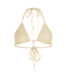 Berry 1 Bikini Top Light Gold | Agent Provocateur