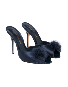 Allegrah Mules Navy | Agent Provocateur