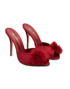 Allegrah Mules Dark Red | Agent Provocateur