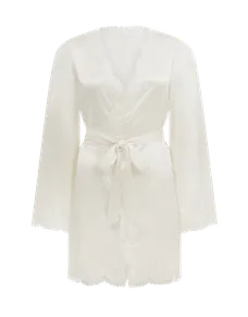Amelea Pyjama Top Ivory | Agent Provocateur