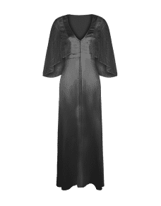 Marla Long Dressing Gown Black | Agent Provocateur