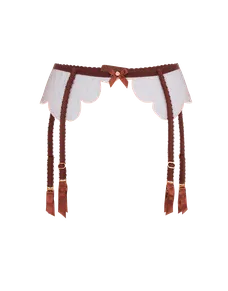 Lorna Suspender Chestnut | Agent Provocateur