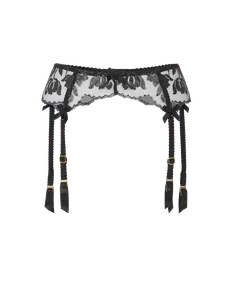 Sparkle Suspender Black | Agent Provocateur