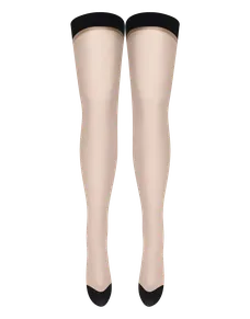 Amber Hold Ups Champagne | Agent Provocateur