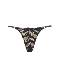 Genevieve Thong Black/Gold | Agent Provocateur