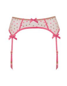 Brie Suspender Pink | Agent Provocateur