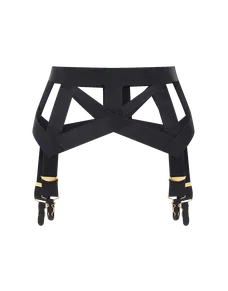 Whitney Suspender Black | Agent Provocateur