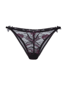 Karmen Full Brief Black/Purple Black | Agent Provocateur
