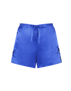 Caressa Pyjama Shorts Blue | Agent Provocateur