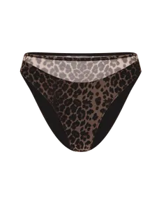 Lucky High Leg Brief Leopard | Agent Provocateur