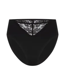 Brigette High Waisted Brief Black | Agent Provocateur