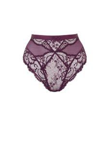 Carmella High Waisted Brief Purple | Agent Provocateur
