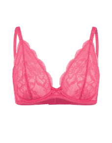 Bernie High Apex Underwired Bra Pink | Agent Provocateur
