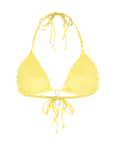 Berry Bikini Top Yellow | Agent Provocateur