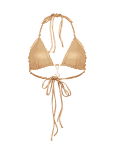 Berry Bikini Top Gold | Agent Provocateur