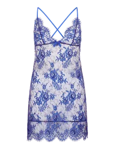 Carline Short Slip Cobalt | Agent Provocateur