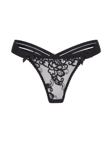 Dioni Thong Black | Agent Provocateur