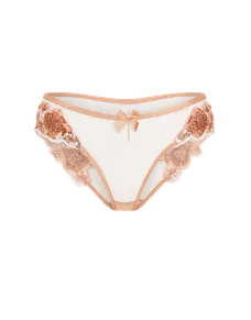 Giana Full Brief Gold/Gold | Agent Provocateur