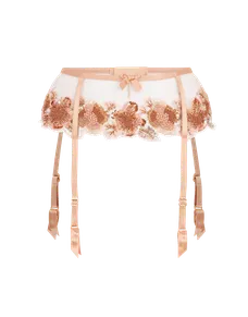 Giana Suspender Gold/Gold | Agent Provocateur
