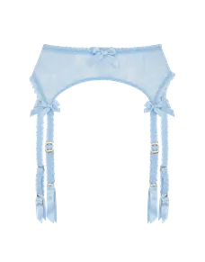 Hinda Suspender Blue | Agent Provocateur
